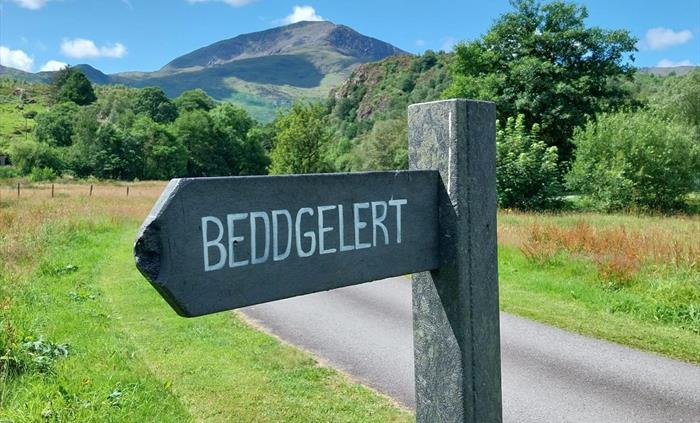 Beddgelert sign